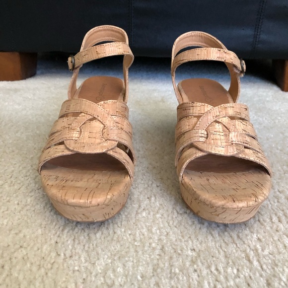Baretraps cork sandals size 6 1/2 - Picture 4 of 6